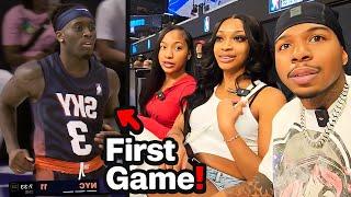 Ekane & Deshae Frost Goes To Kai Cenat’s First NBA Game!