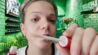 ASMR Chewing gum ROLE PLAY MAKEUP IN 2 MINUTES