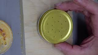 How to make feeder lids that are easy to unscrew