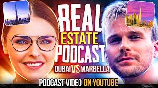 In conversation w/ Alessia Sheglova a Real Estate colleague in Dubai about the property market