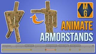 Minecraft - Easily Animate Full Armor Stands!