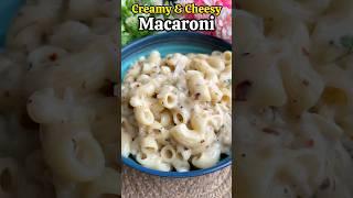 Creamy & Cheesy Macaroni Pasta ️