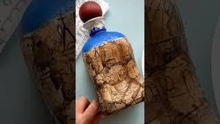 Golden Jerusalem - bottle decoration [DIY] #short#shorts