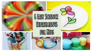 6 EXPERIMENTE UIMITOARE pentru copii | Quick and easy science experiments for kids [Familia ESA]