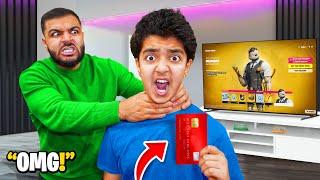 Little Brother STOLE My Credit Card To Buy New CHAPTER 2 OG Battle Pass.. (FORTNITE!)