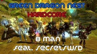 Green Dragon Nest Hardcore 8 Man w/ SecretSwrd (Gladiator) - Dragon Nest SEA - Level 60