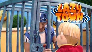 Sportacus is in jail! Will he get out? | Lazy Town
