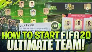 How to Start FIFA 20 Ultimate Team