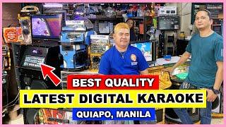 MURANG BILIHAN NG LATEST DIGITAL KARAOKE AT VIDEOKE SET-UP MACHINE SA QUIAPO MANILA