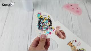 How to use Koala Clear No Spary Waterslide Decal Paper?