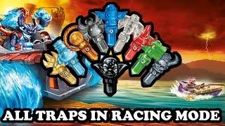 Skylanders Imaginators - All Traps in Racing Mode (with Ultimate Kaos Trap) GAMEPLAY