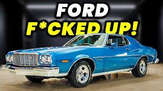 12 UGLIEST FORD Muscle Cars In History!