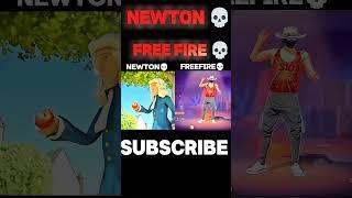 NEWTON AND FREE FIRE #shorts #ytshorts #viral #viralvideo #free Fire #mskgaming #ff