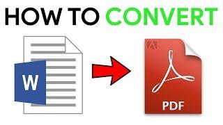 How to convert Word to PDF Online Free 2018 | NO DOWNLOAD NO INSTALLATIONS