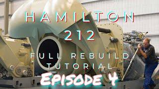 HJ212 Full Teardown Tutorial: Main Bearing & Seals Replacement ️ Hamilton 212 Jet Rebuild (Ep.4)