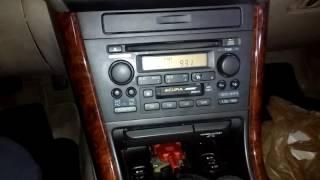 2000 Acura TL radio code /serial number