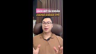 Cách tạo tài khoản chứng khoán VPS ! #tlg #cophieu #chungkhoan #vnindex #dautu #vps #taotaikhoan