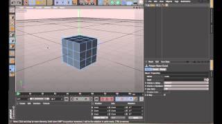 C4D Points, Edges, Polygons pt1