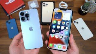 Apple iPhone 13 Pro Unboxing: iPhone 13 Pro Max vs 13 Pro!