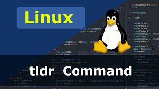 Linux Command - tldr