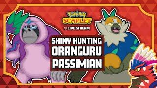 Pokemon Scarlet | Shiny Hunting Oranguru & Passmian