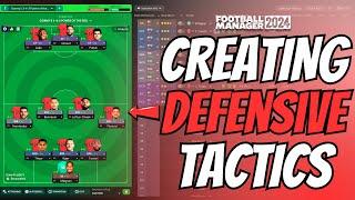 How to MASTER Defensive TACTICS In FM24 | FM24 Tactics