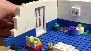 Обзор Лего комнаты из игры ФНАФ 4! Lego room from FNAF 4