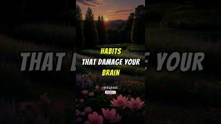 Habits that damage your brain #shorts #islamicvideo #islam #viral #muslim