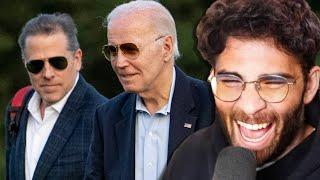 Joe Biden Pardons His Son Hunter Biden | Hasanabi reacts