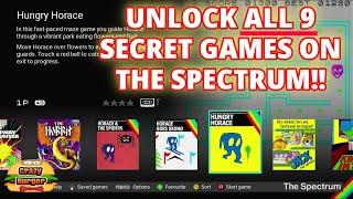 ALL 9 Unlockable Secret Games On THE Spectrum Carousel REVEALED!