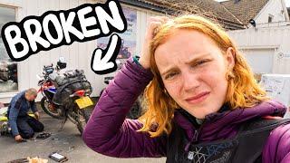 We NEED to fix this so we can continue our motorcycle trip… Ep.17