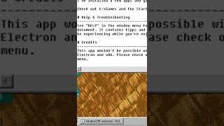 #windows95 Windows95 | Running as a JS App