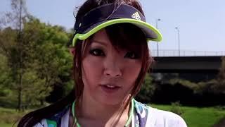 Hitomi Tanaka workout into Japan Park#2