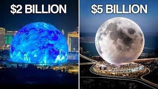 Las Vegas Sphere vs Dubai's Moon-Shaped Resort