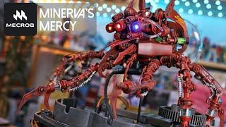 Making a Custom Mecha Spider! - Mecrob 'Minerva's Mercy' Metal Puzzle Kit Review!