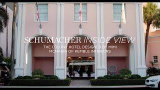 Inside The Colony Hotel with Mimi McMackin of Kemble Interiors