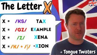 English Pronunciation  |  5 Ways to Pronounce The Letter X