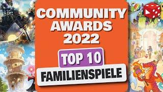 IHR habt gewählt: Die TOP 10 Familienspiele 2022