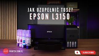 Epson L3150 - Wymieniamy tusze Epson 103 i sprawdzamy jakość wydruku na zamiennikach 