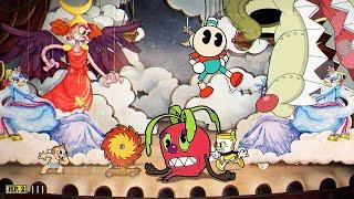 Cuphead - All Bosses With Secret Phases