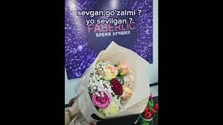 Sevmoq go'zalmi ? Yo sevilmoq ?