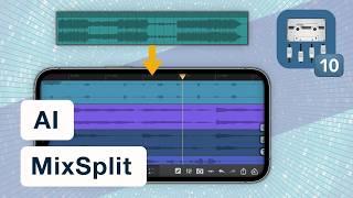 Stem Separation for Android and iOS (AI MixSplit)  | n-Track Studio