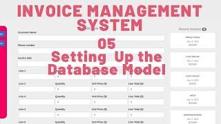 05 HOW TO SETUP DJANGO MODELS AND REGISTER IN ADMIN – INVOICE MANAGEMENT SYSTEM