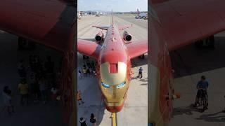 Iron Man Plane: Heroic Takeoff ️