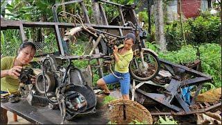 Restore and assemble every scrap into the incredible girl's complete motorbike - Must Watch!