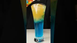 Pineapple juice + Blue Curacao = ? 