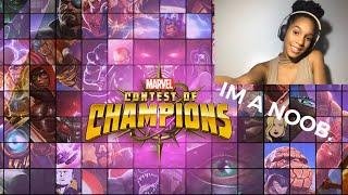 MARVEL CONTEST OF CHAMPION NOOB.My basic champs