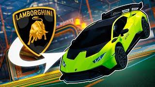 LAMBORGHINI FREESTYLING IN ROCKET LEAGUE