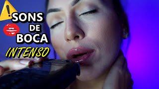 ASMR: SONS DE BOCA e SUSSURROS DELICADOS NO SEU OUVIDO