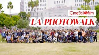 I went to a 500 people photowalk as an super introvert | Cinestill LA